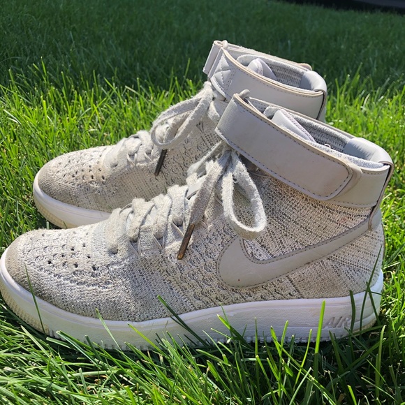 Nike Shoes - Nike Flyknit Airforce 1 High Cut